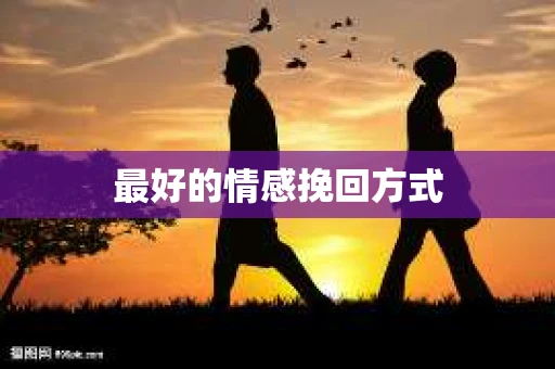最好的情感挽回方式