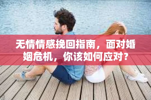 无情情感挽回指南，面对婚姻危机，你该如何应对？
